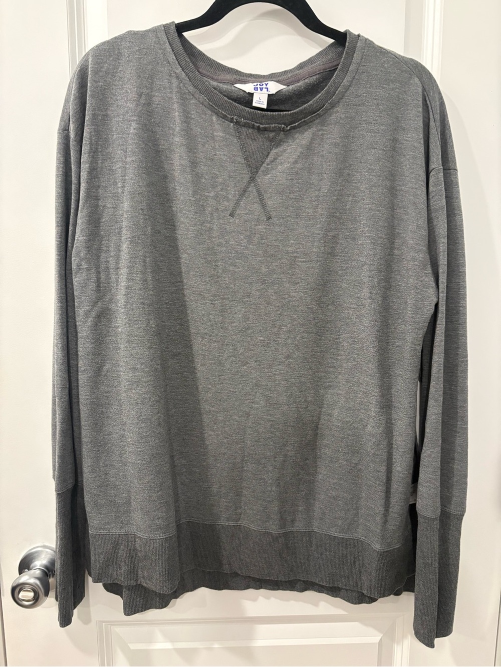 JoyLab Grey Crewneck Sweater